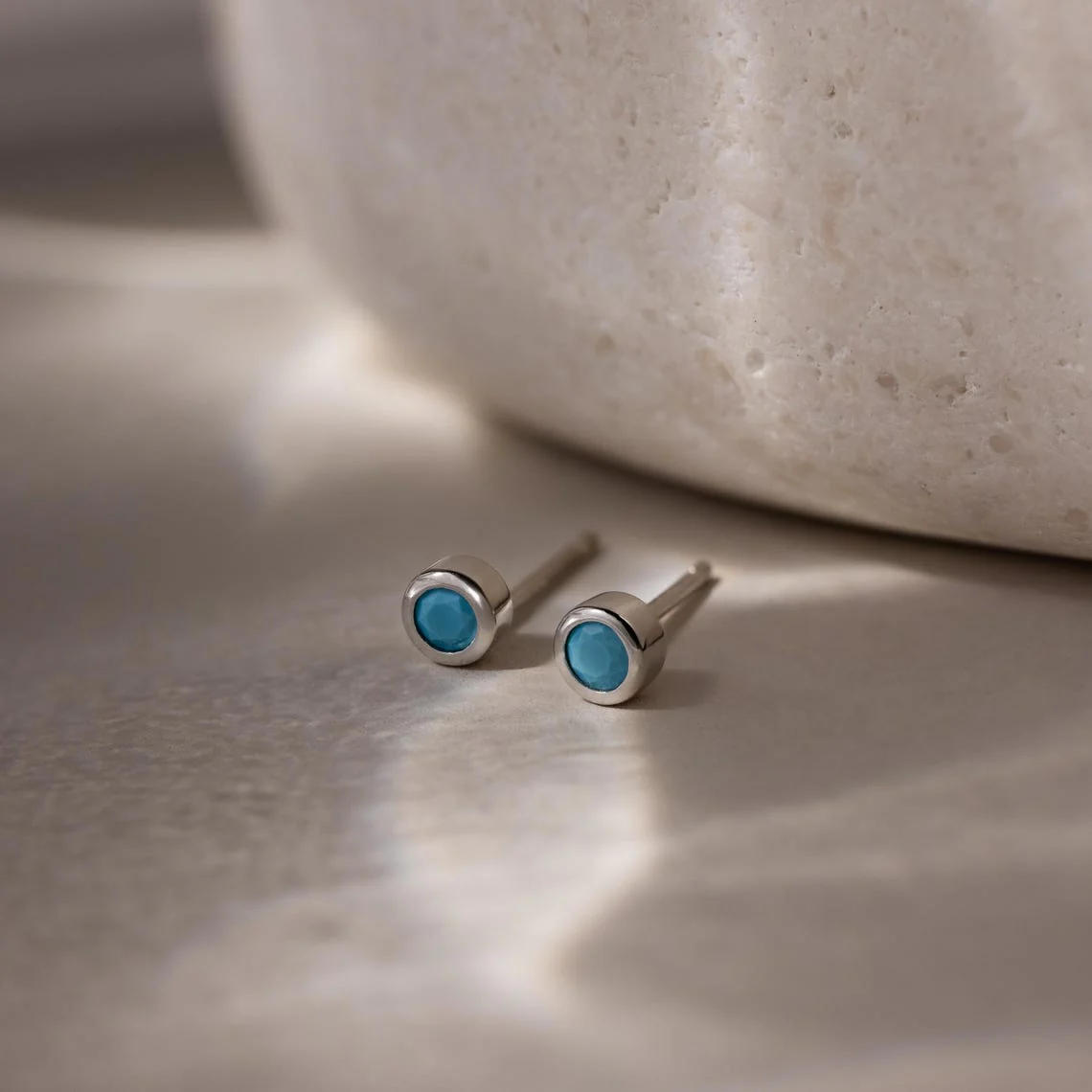 Ariel Turquoise Studs - Image 3