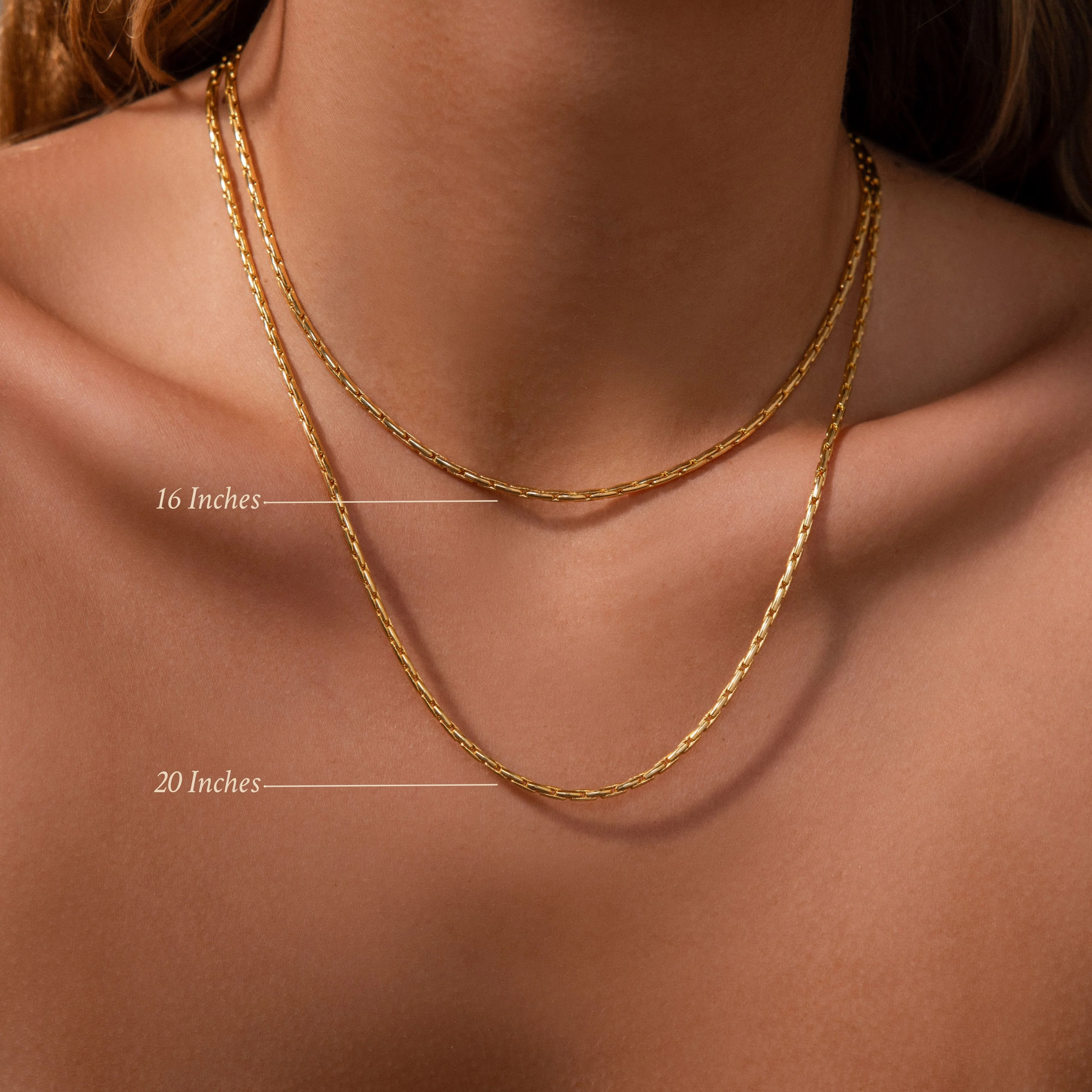 Bold Link Chain Necklace in 18K Gold - Image 8