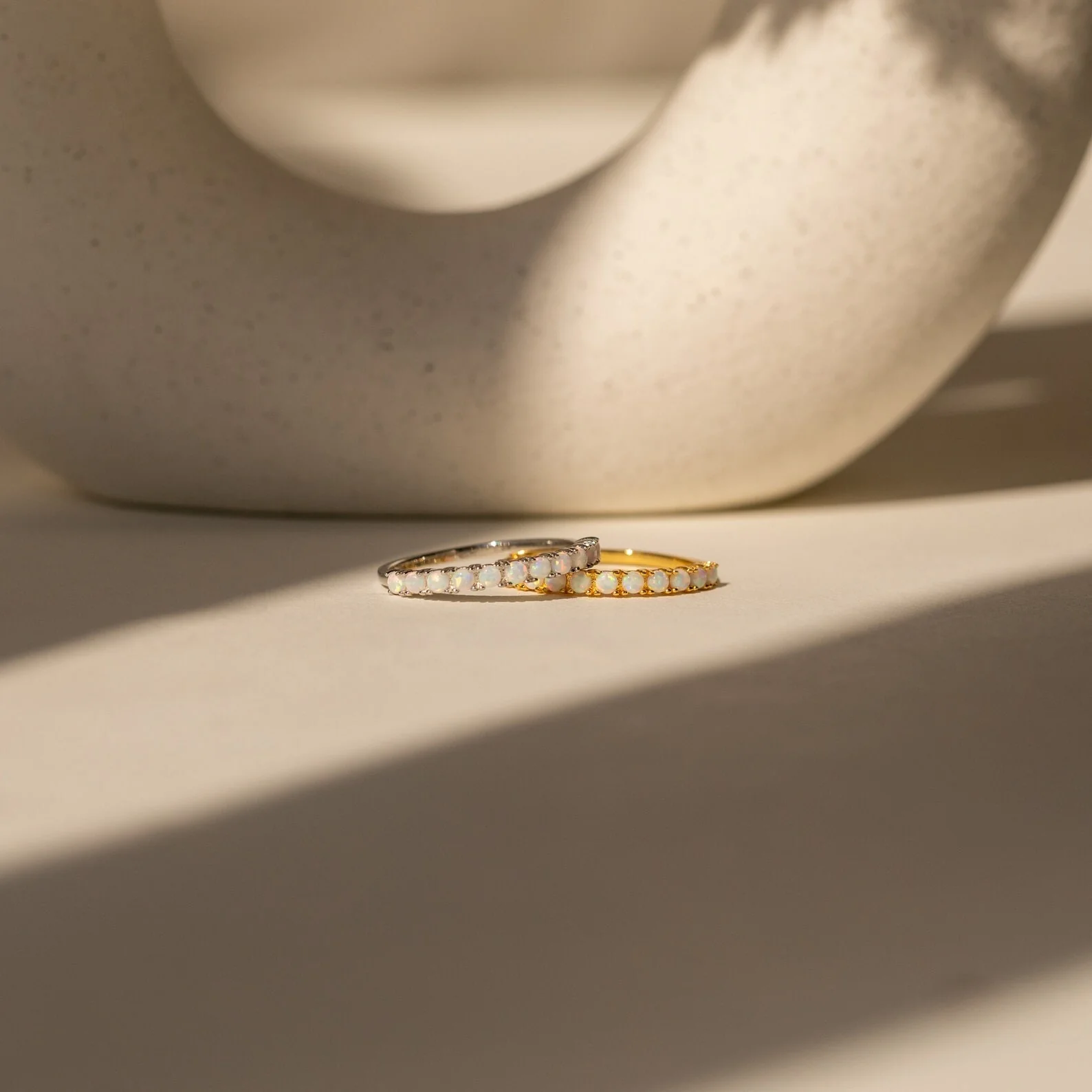 Crescent Opal Ring - Image 5