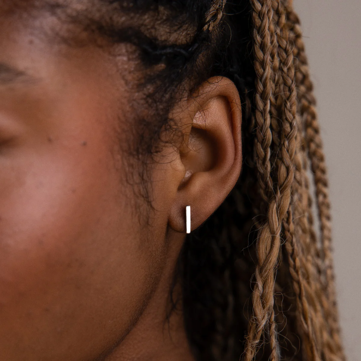 Dainty Bar Studs - Image 3