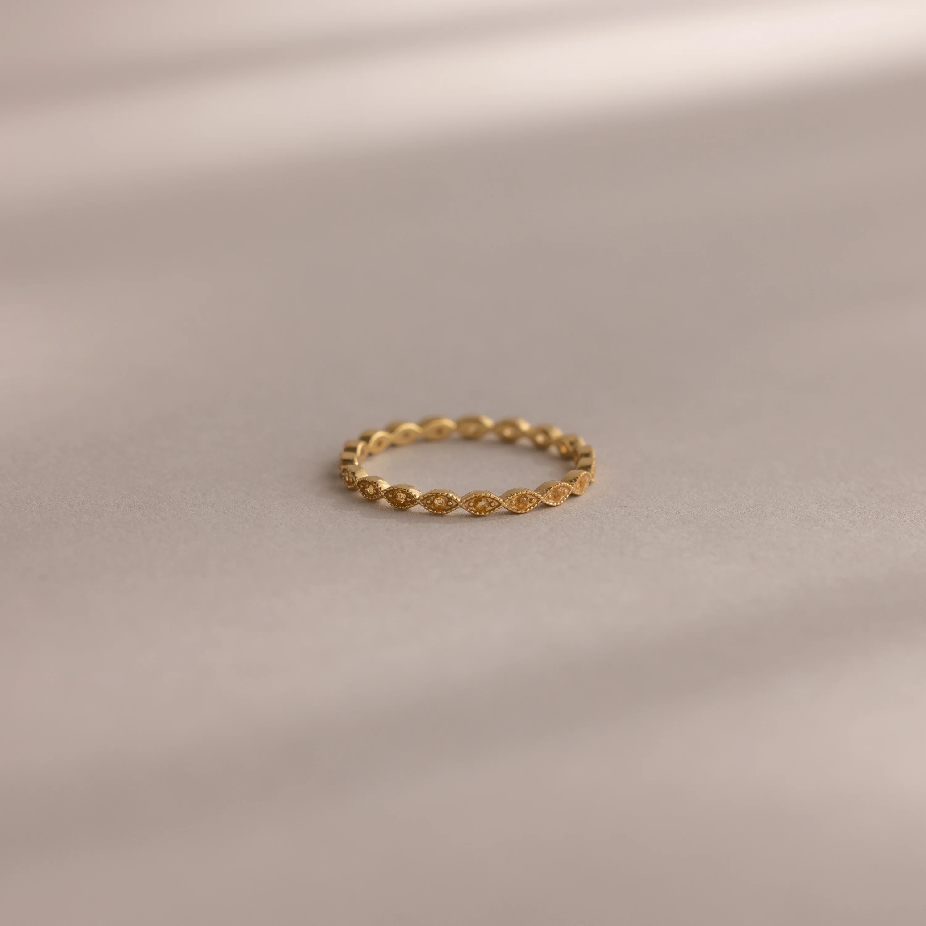 Dainty Marquise Birthstone Ring - Image 10