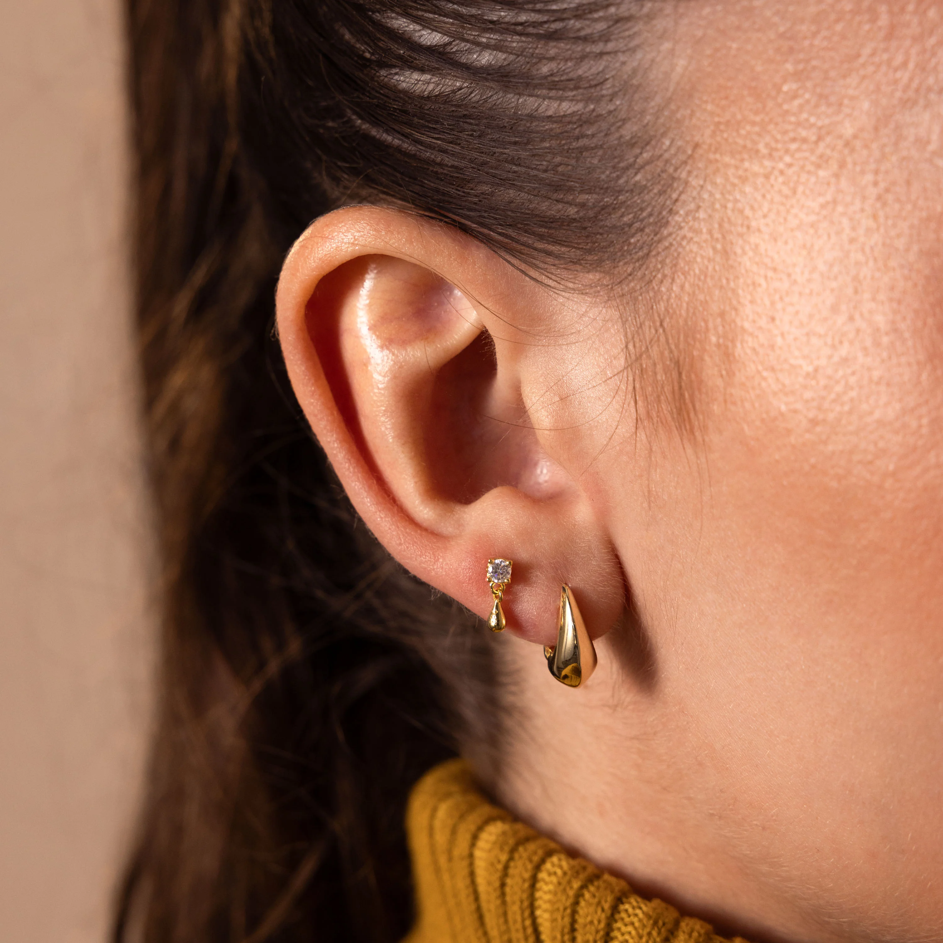 Diamond Droplet Studs - Image 8