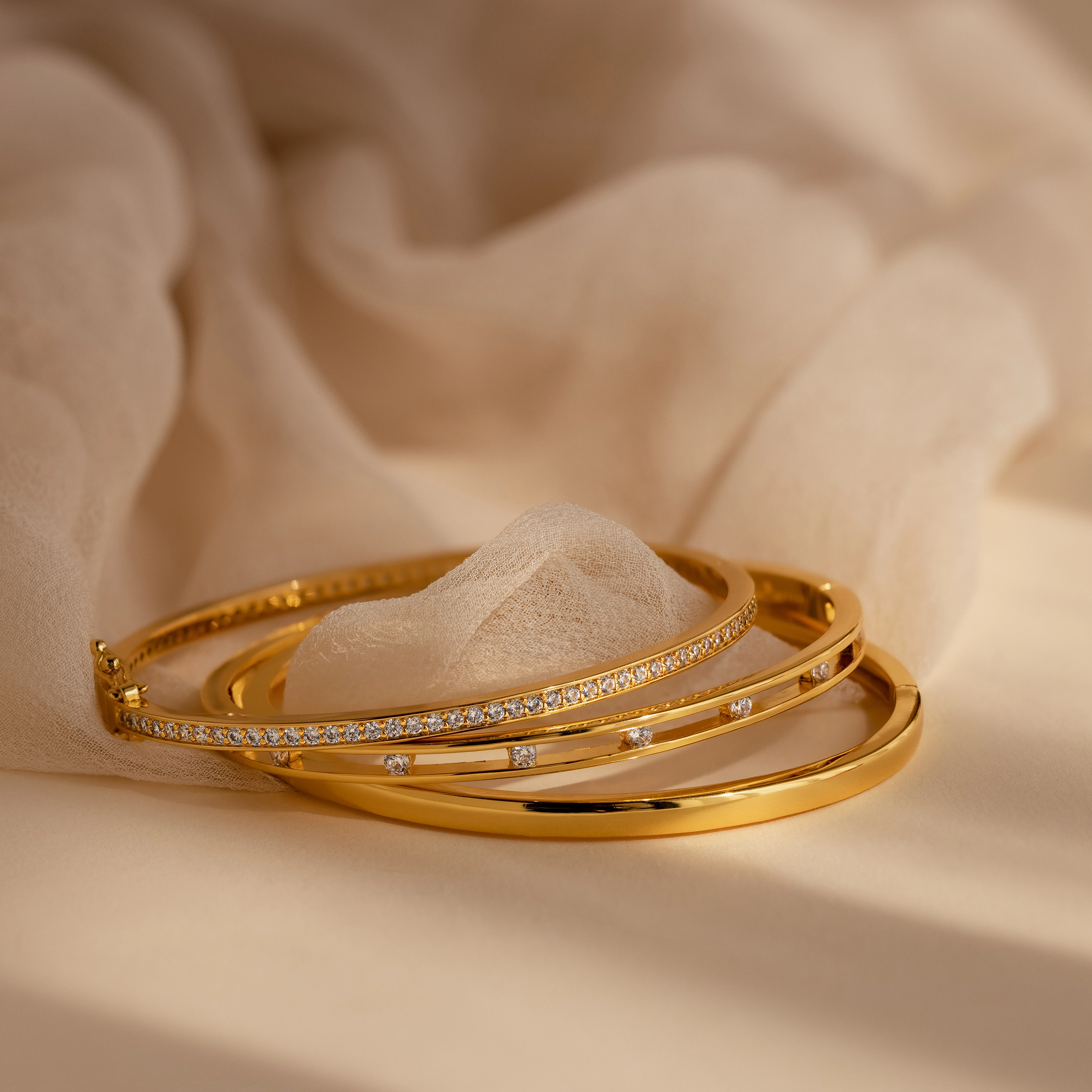 Diamond Tennis Bangle - Image 9