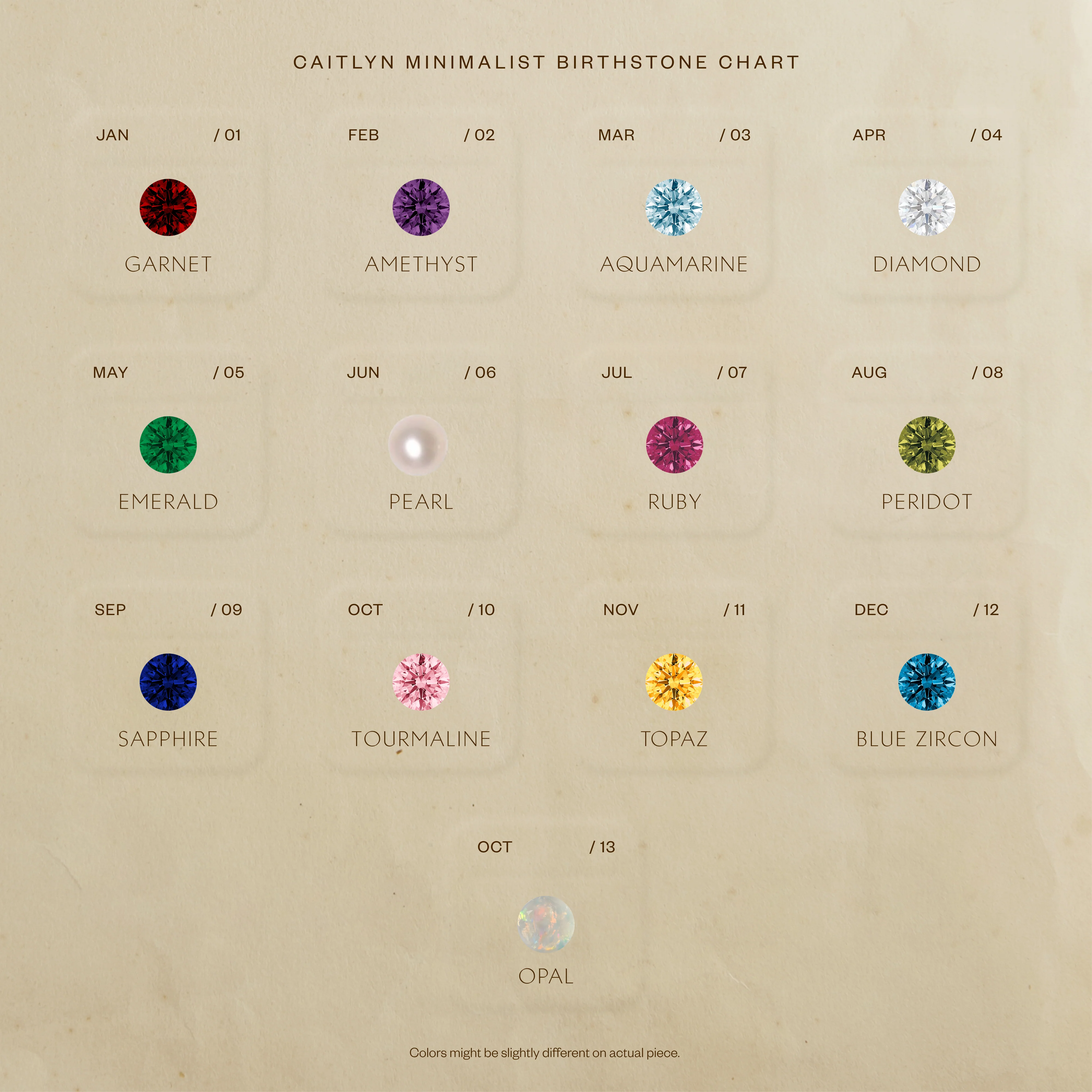 Halo Birthstone Studs - Image 9