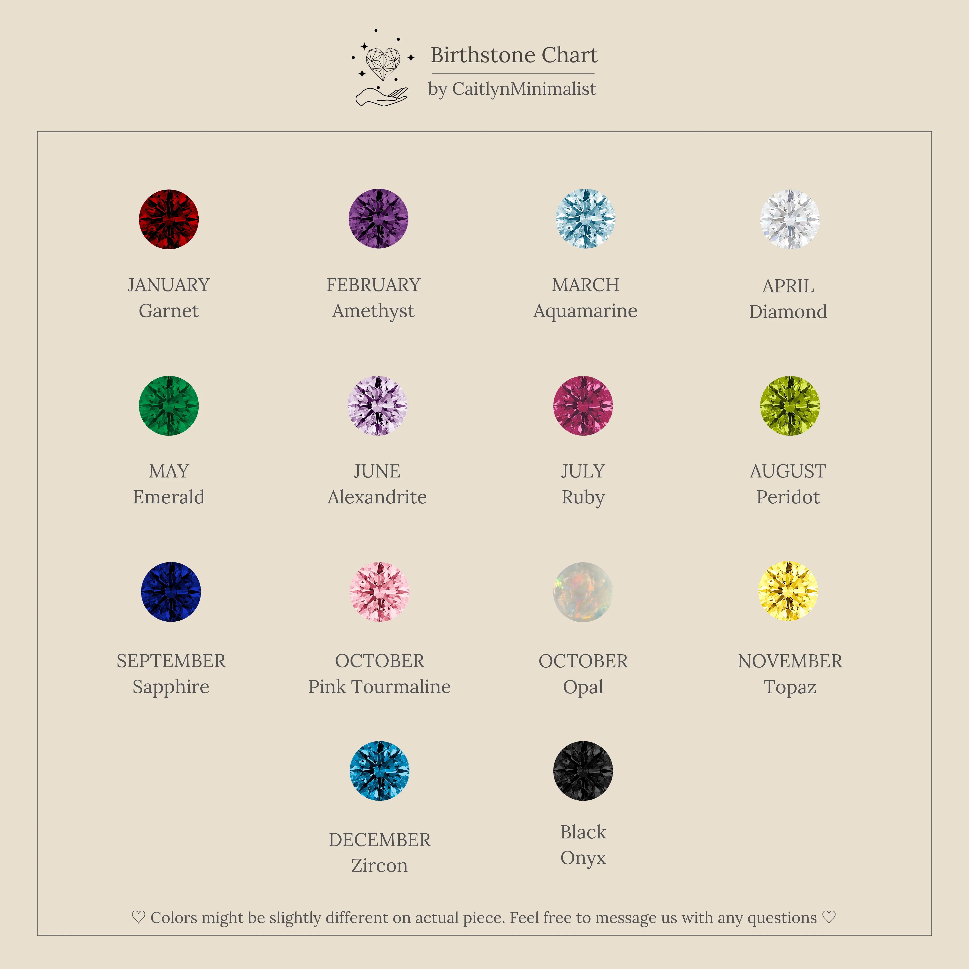 Birthstone Studs - Image 6