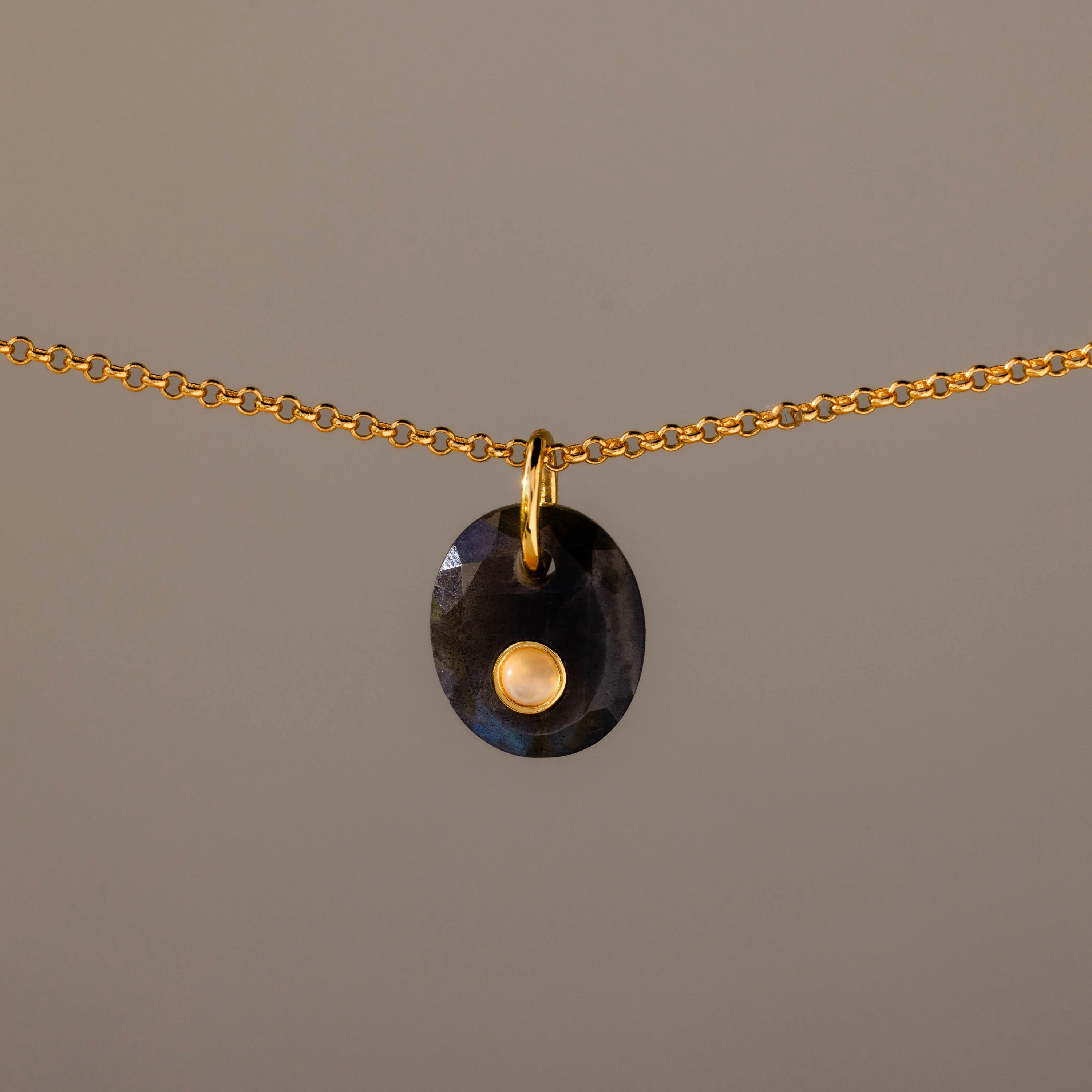 Moonstone Labradorite Charm - Image 7