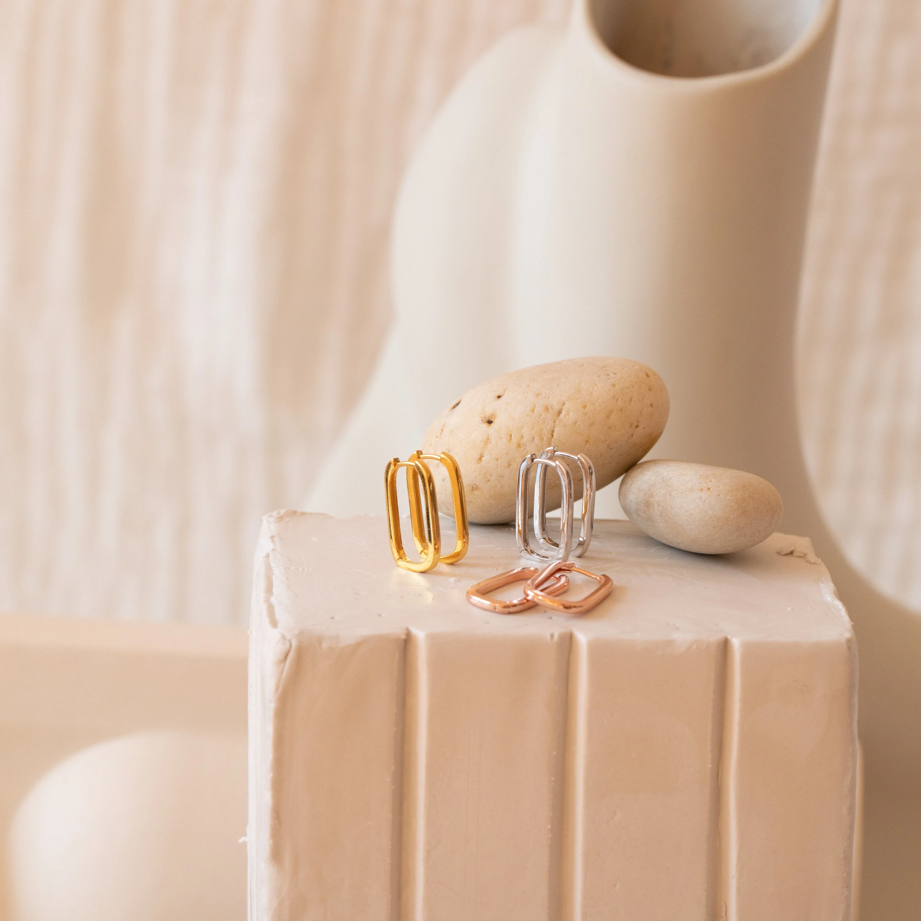 Nina Link Earrings - Image 3