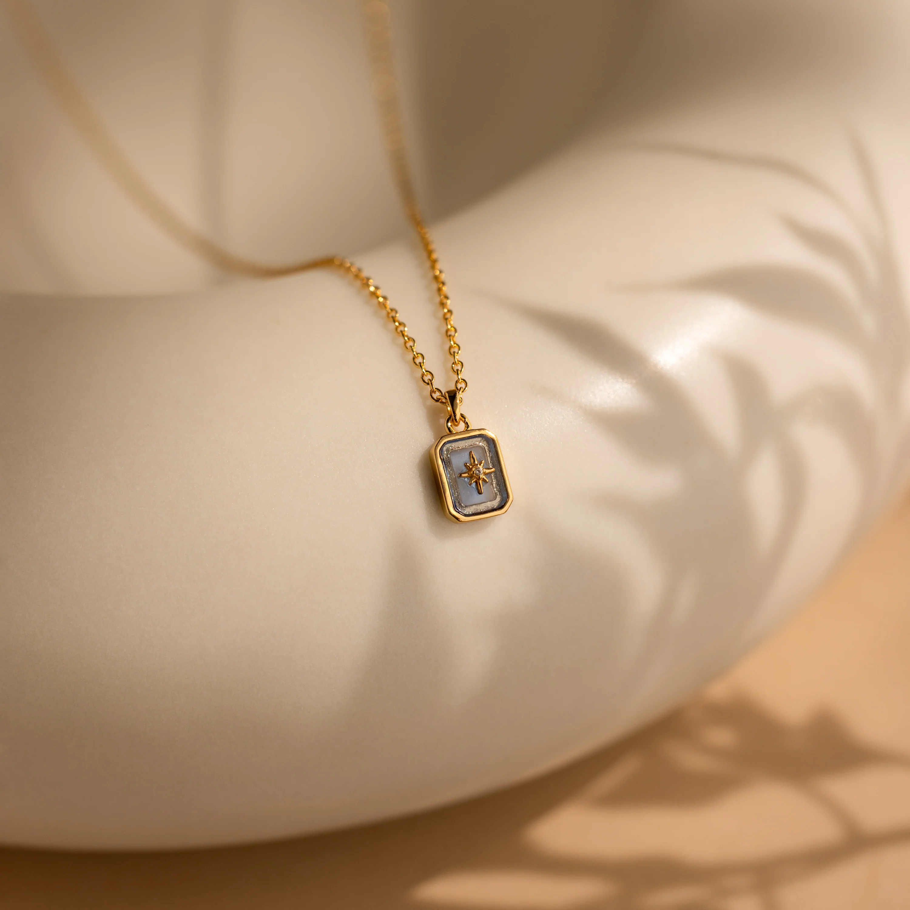 North Star Aquamarine Necklace
