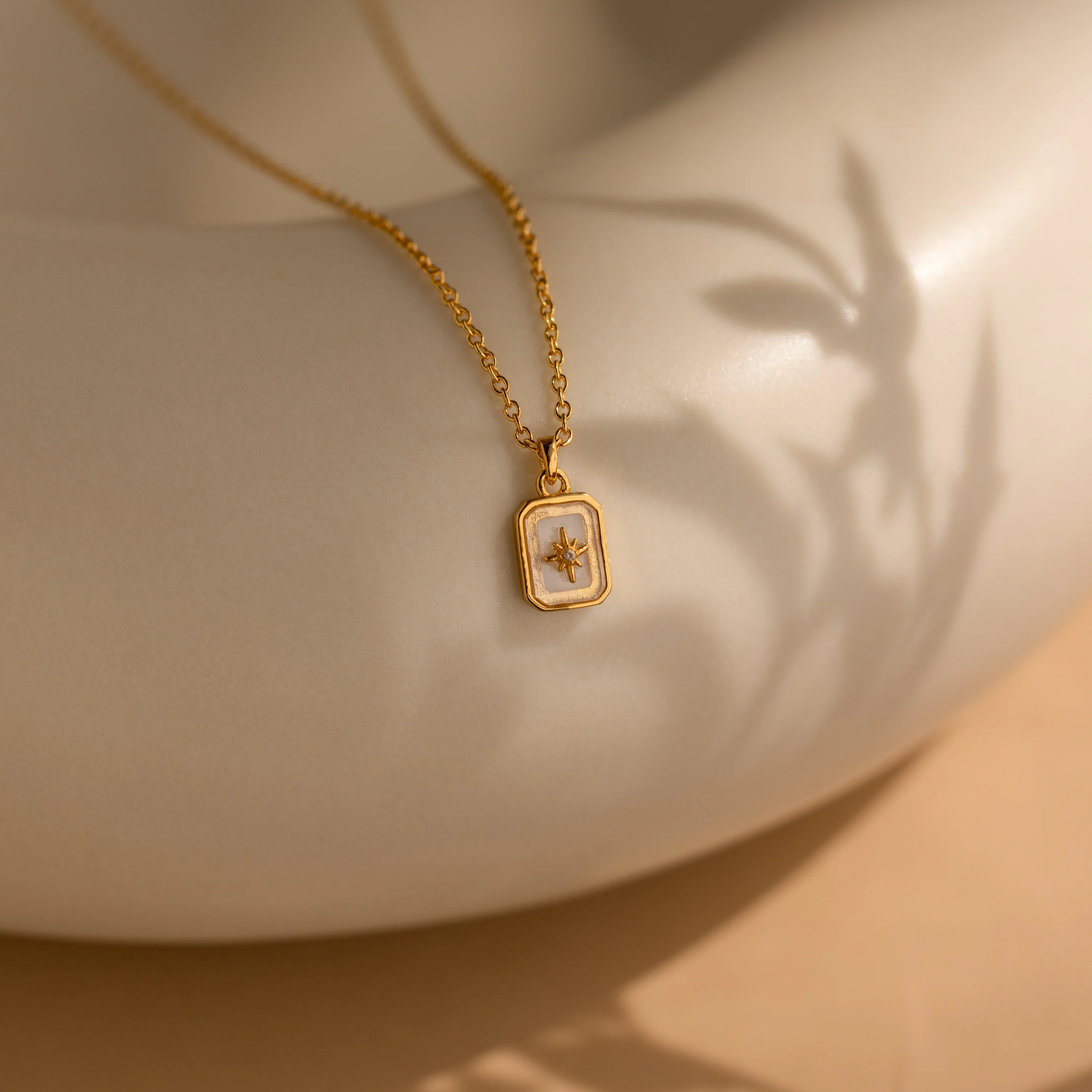 North Star Birthstone Necklace - Image 4