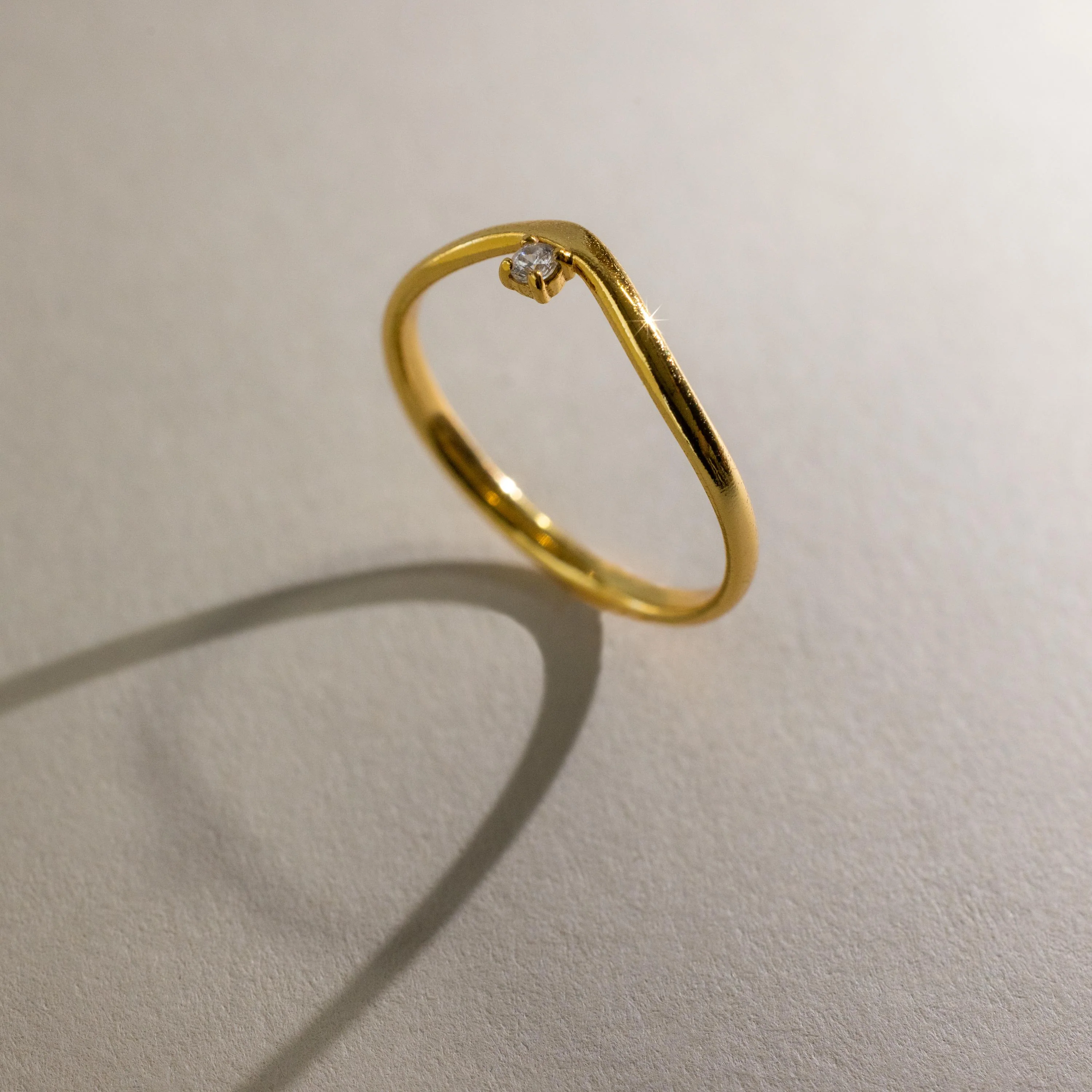 Alexandrite Drop Curve Ring - Image 5