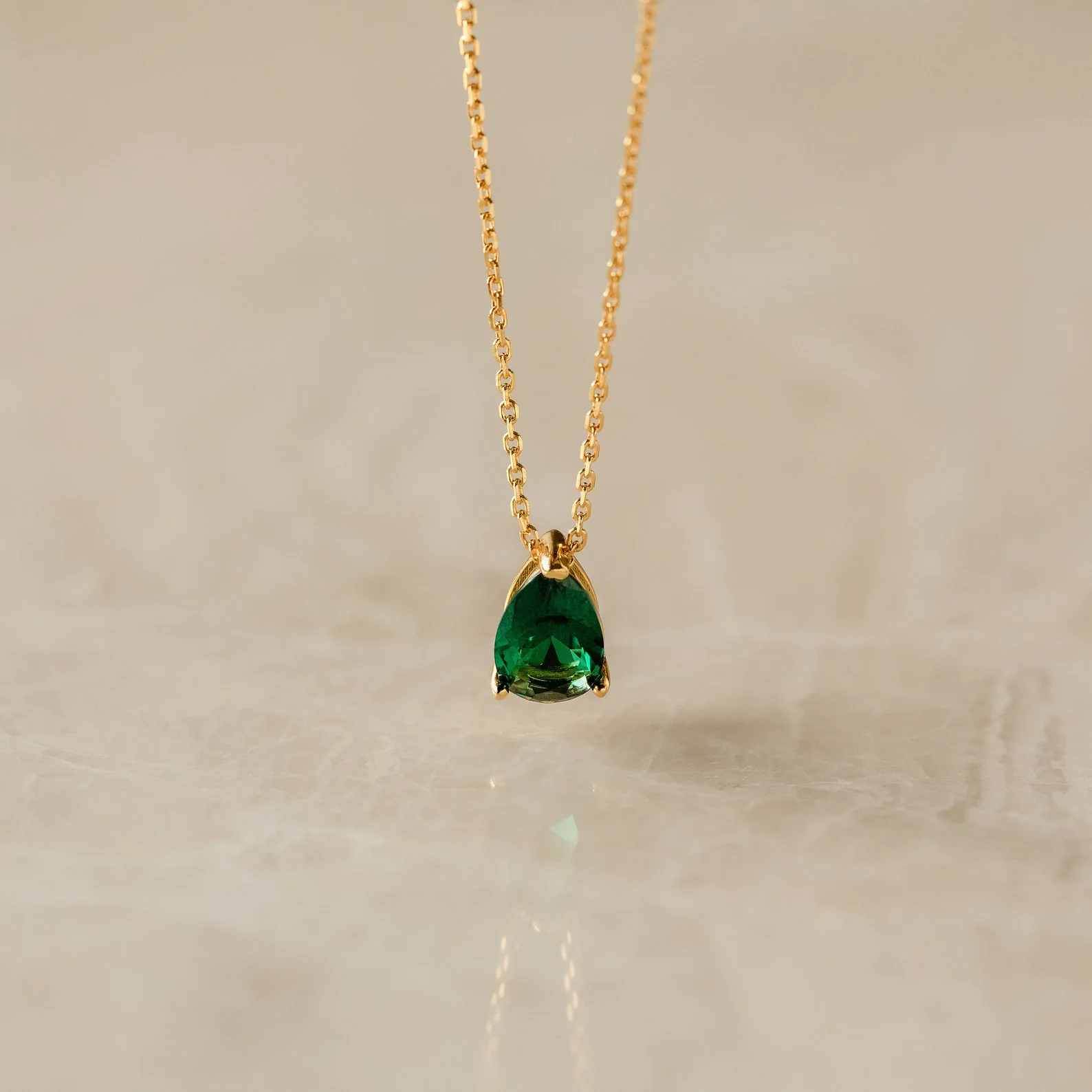 Ophelia Emerald Necklace - Image 8