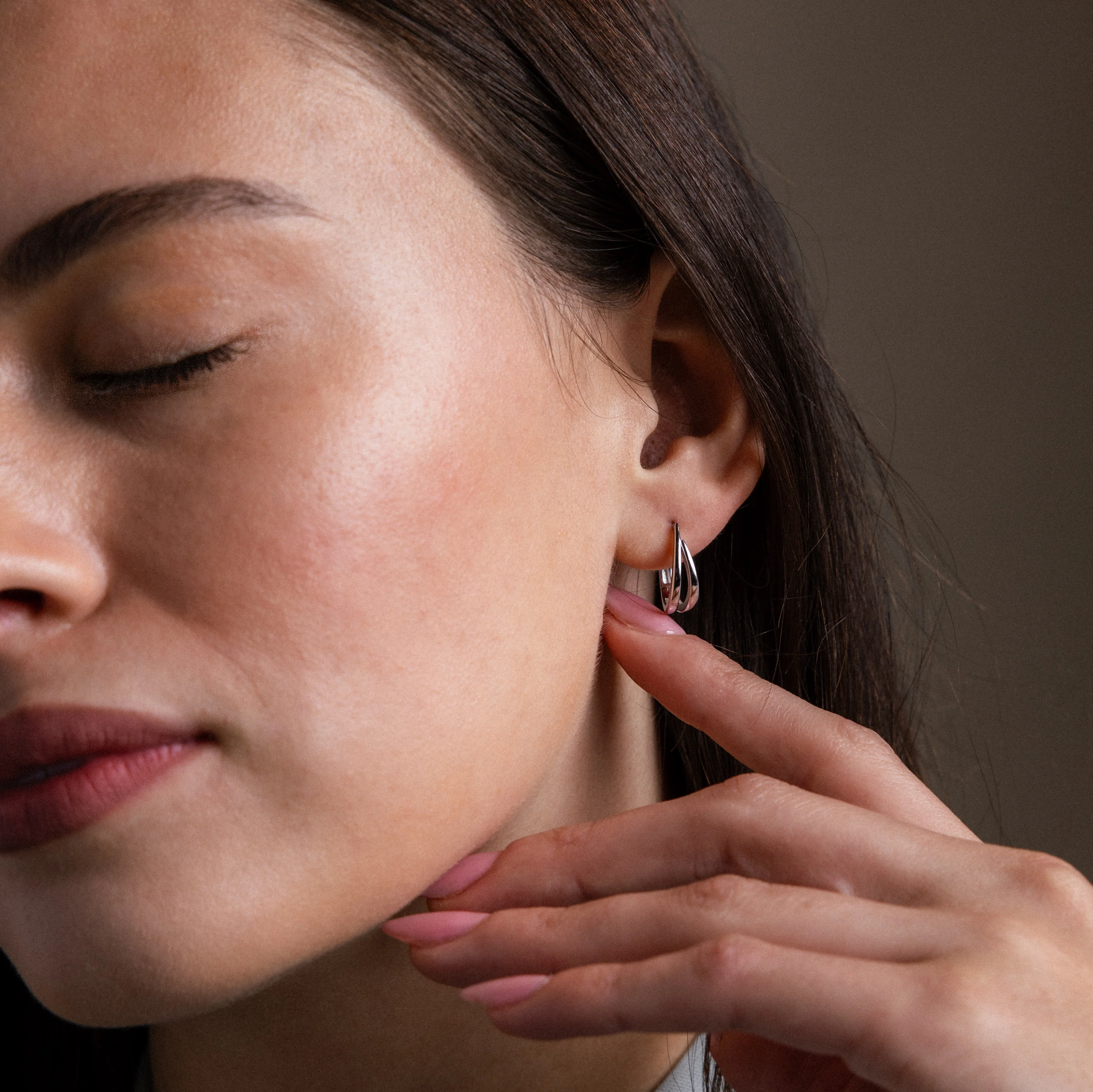 Oval Duo Hoops - Image 6