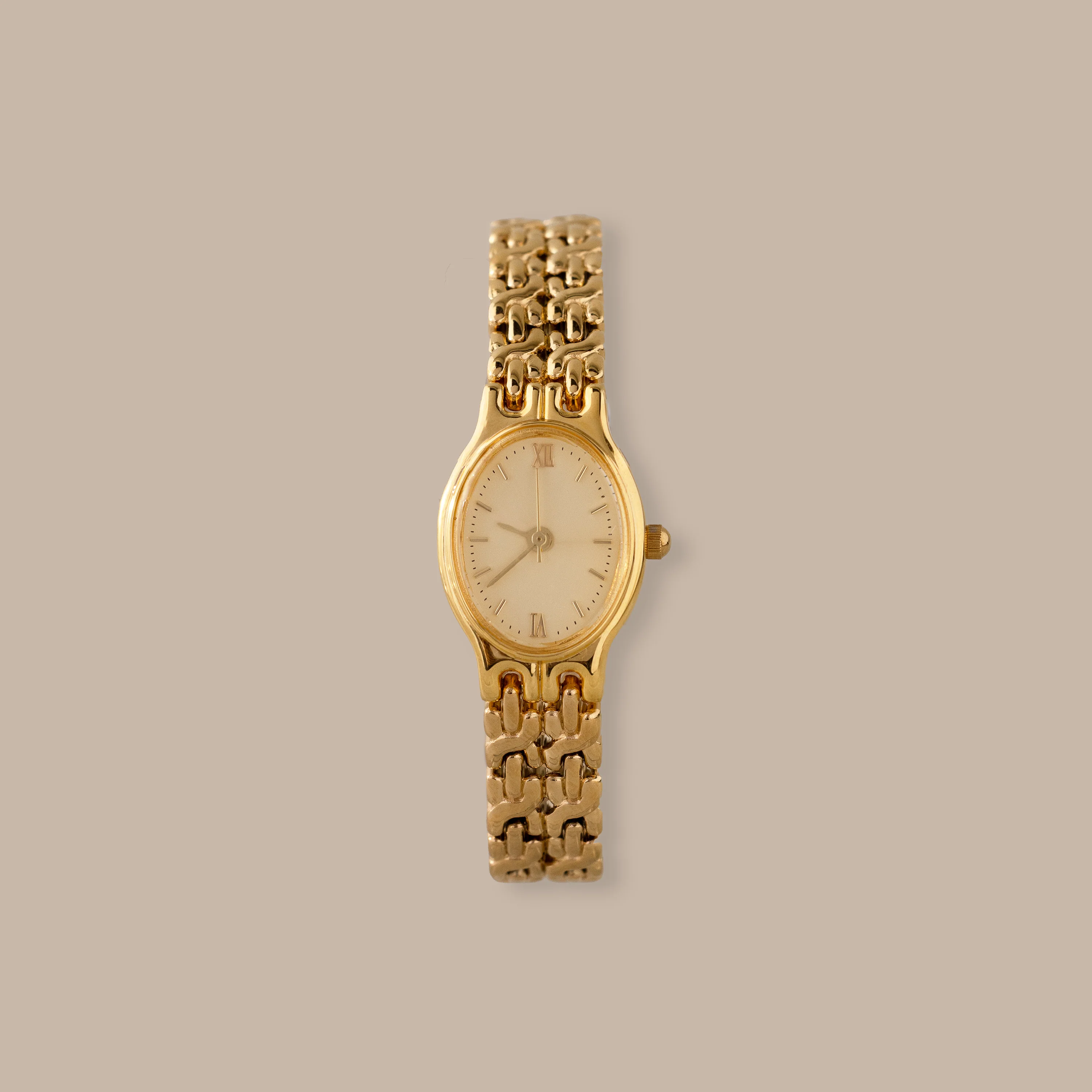 Oval Duo Link Timepiece