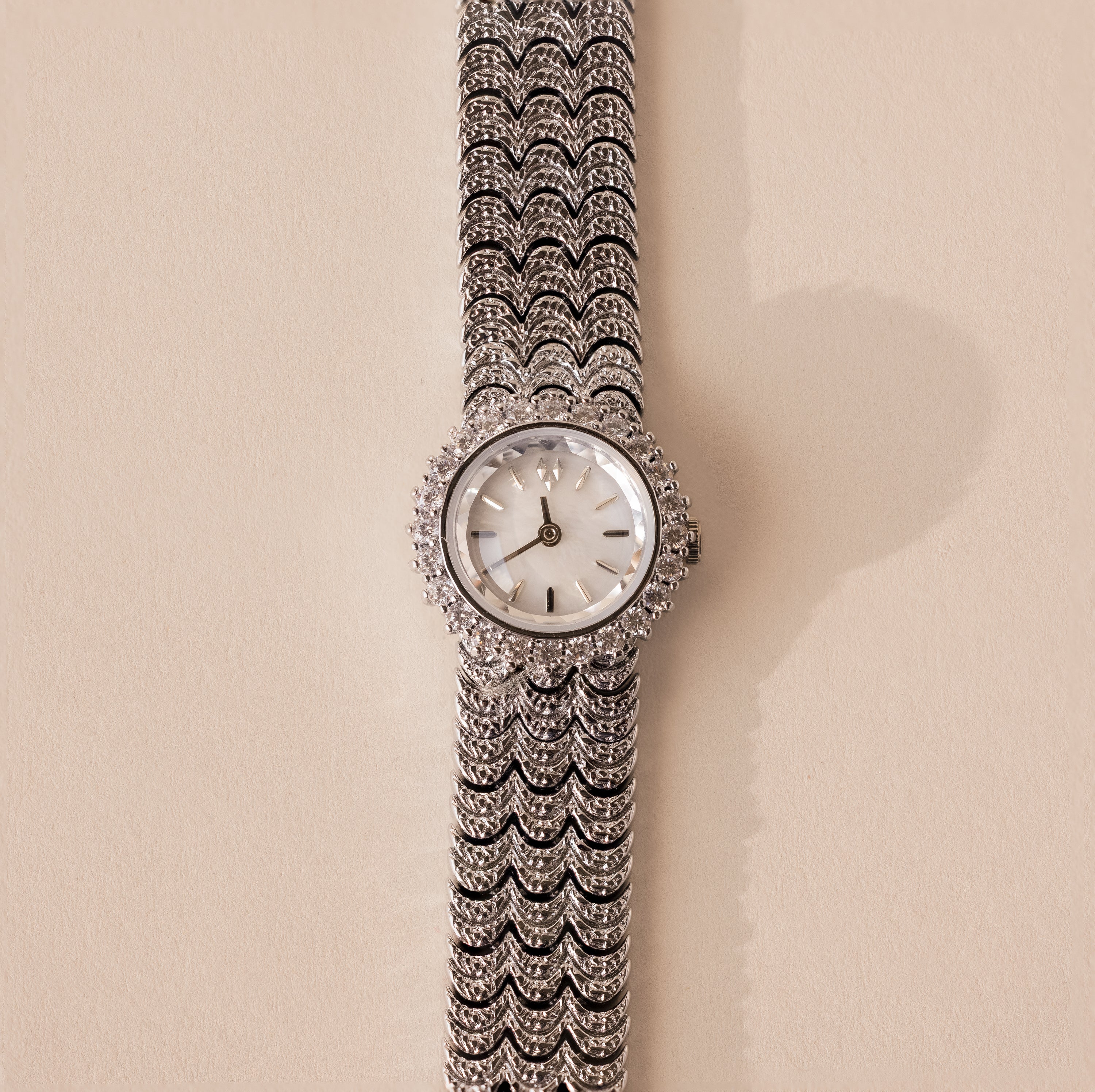 Pave Scalloped Timepiece - Image 6