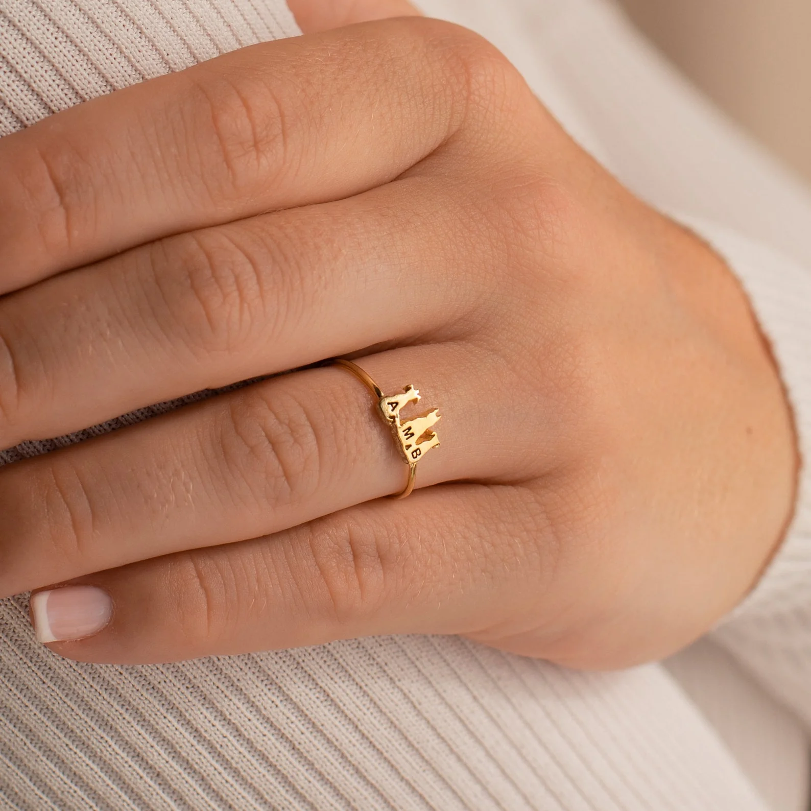 Pet Initial Ring - Image 2
