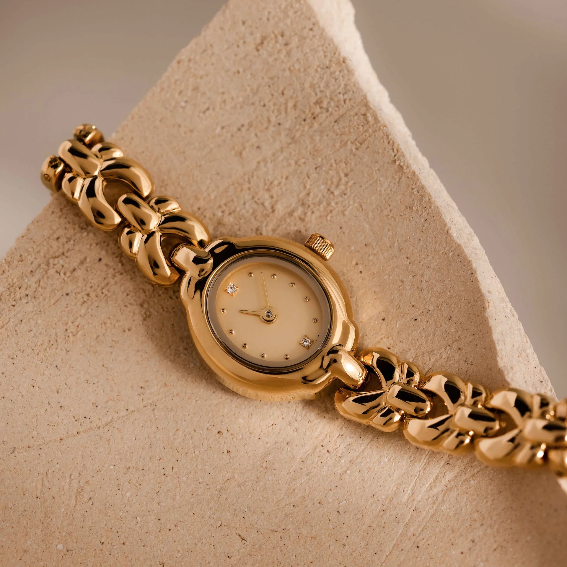 Petite Oval Link Timepiece - Image 3