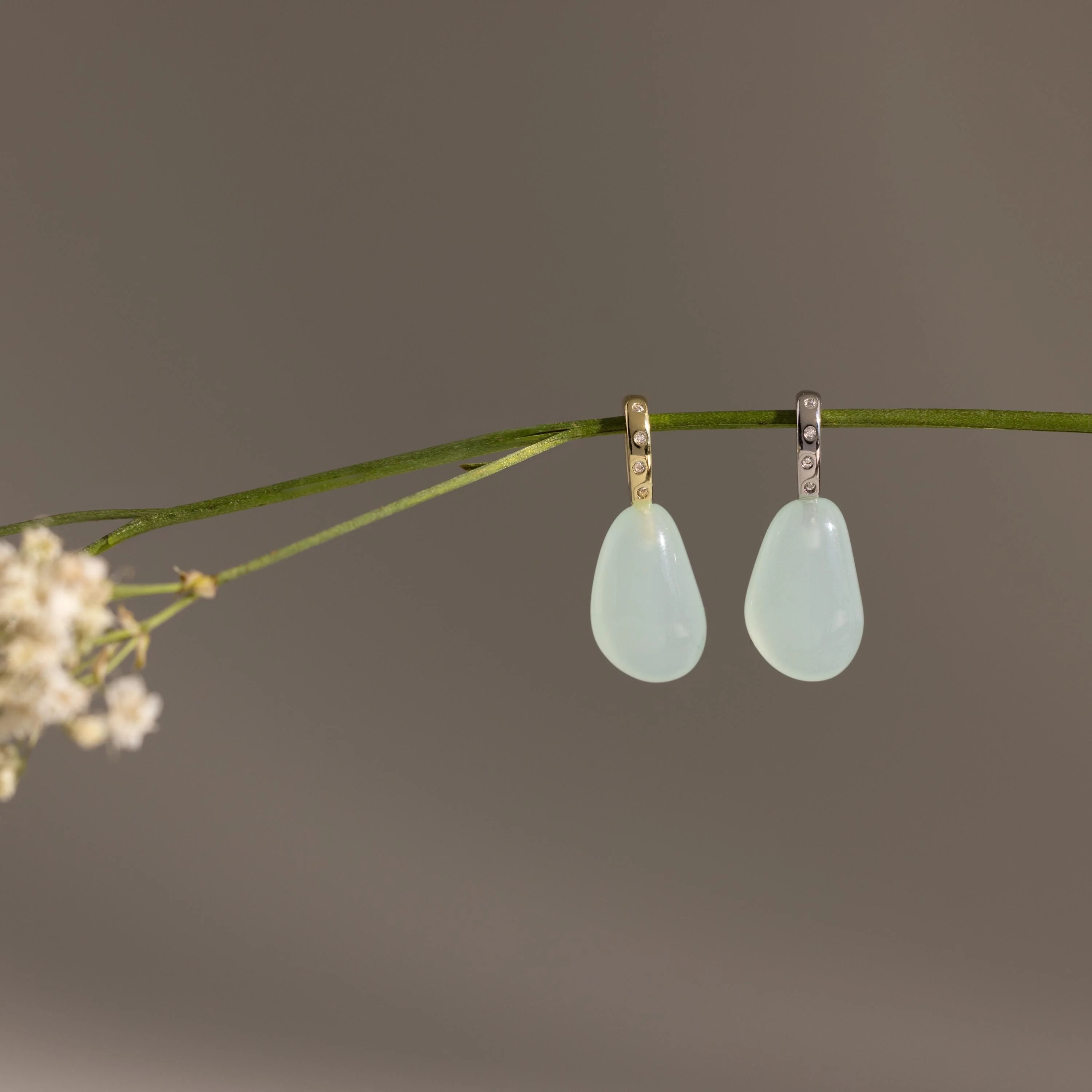 Seafoam Drop Charm - Image 4