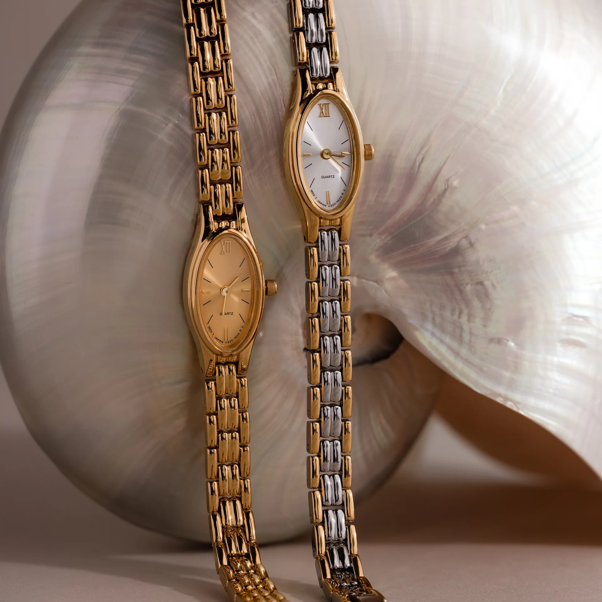 Slim Oval Timepiece - Image 4