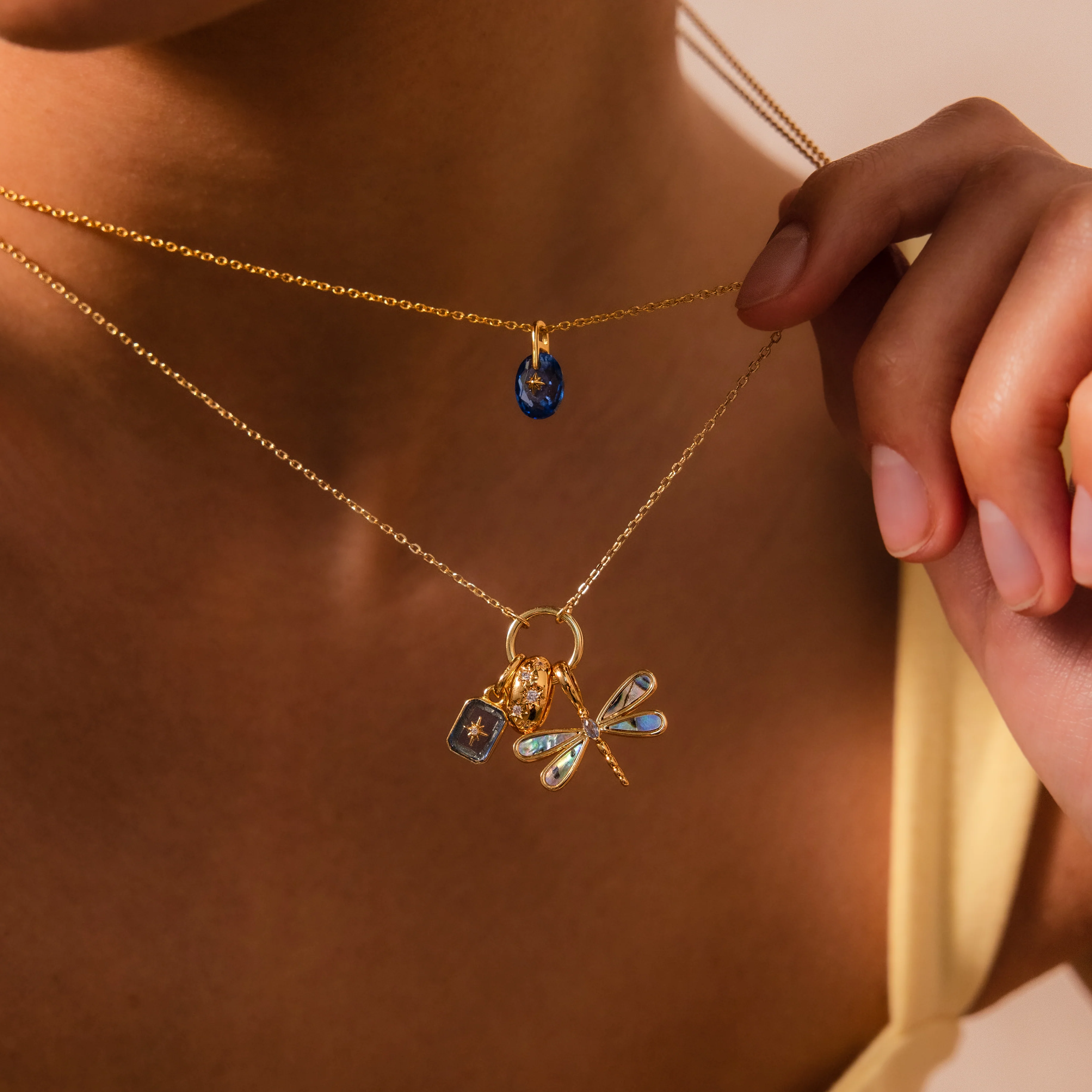 Sprinkle Diamond Dome Spacer Charm - Image 5