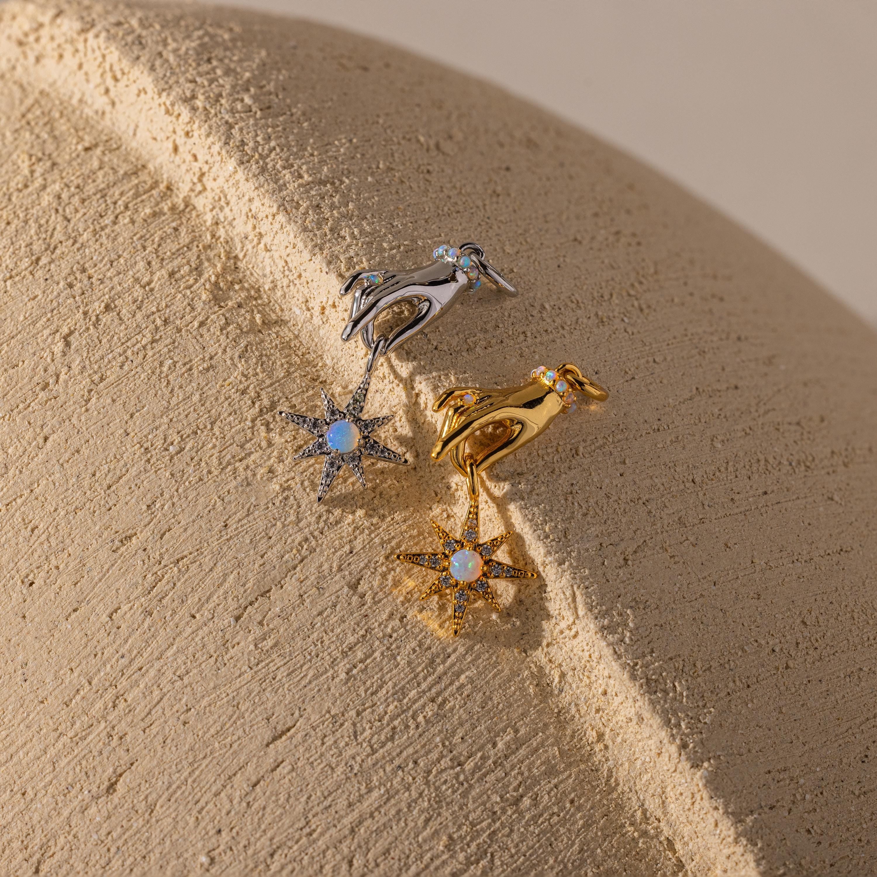 Star Opal Hand Charm - Image 3