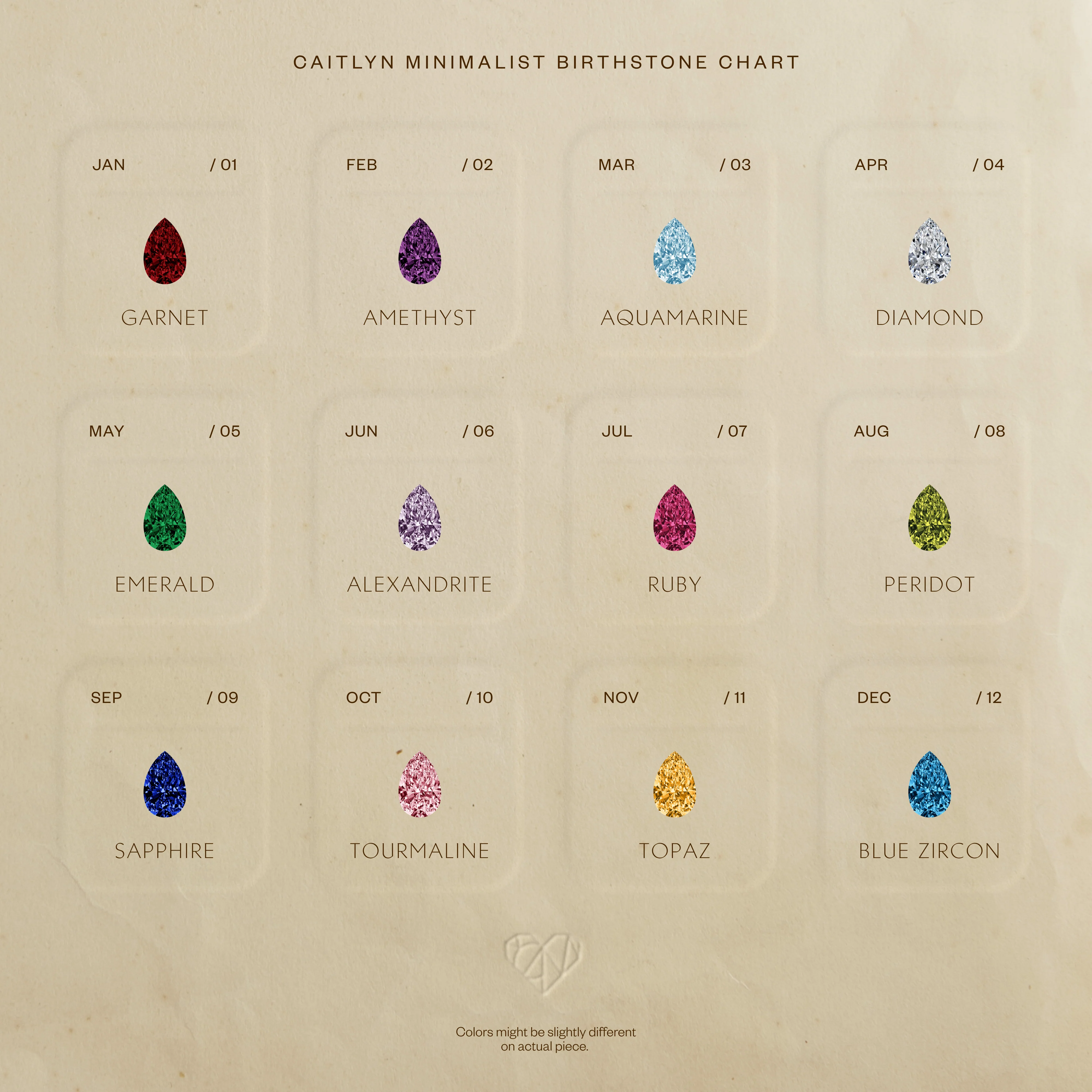 Teardrop Emerald Flatback Studs - Image 4